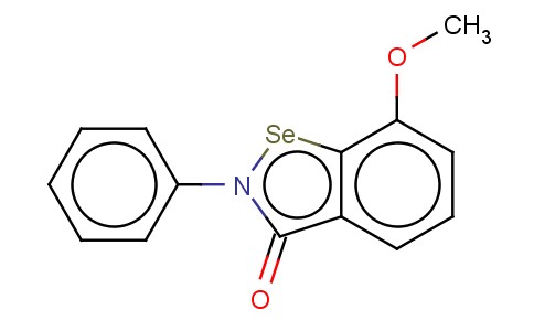 1,2-BENZISOSELENAZOL-3(2H)-ONE, 7-METHOXY-2-PHENYL-